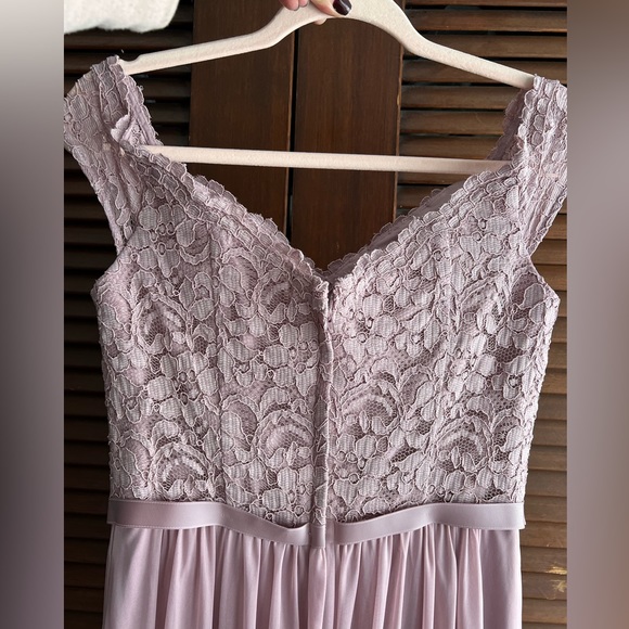 Donated Prom Dress Drive       Bridesmaid Wedding Formal Prom long dress lace - Picture 7 of 14